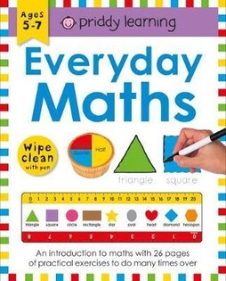 Wipe Clean Workbook Everyday Maths - Priddy Books