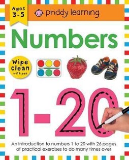 Wipe Clean Workbook Numbers 1-20 - Priddy Books