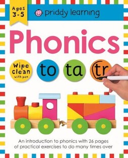 Wipe Clean Workbook Phonics - Priddy Books