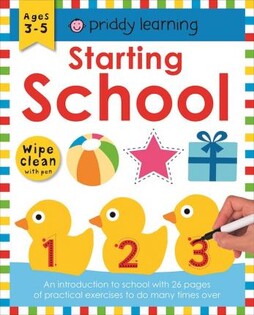 Wipe Clean Workbook Starting School - Priddy Books