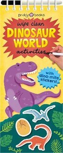 Wipe Clean Activity Dinosaur World - Priddy Books