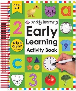 Wipe Clean Early Learn Activity Bk - Priddy Books