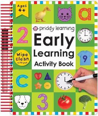 Wipe Clean Early Learn Activity Bk - 1