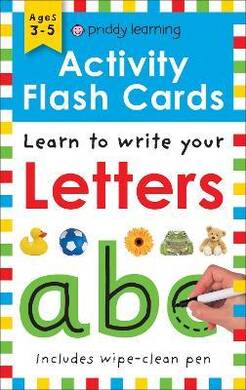 Wipe Clean Flashcards Letters - 1