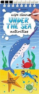 Wipe Clean Under The Sea - Priddy Books