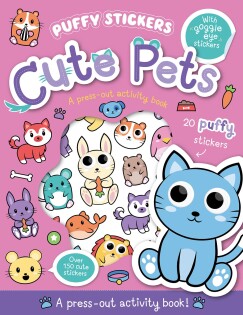 Puffy Sticker Cute Pets - Bounce