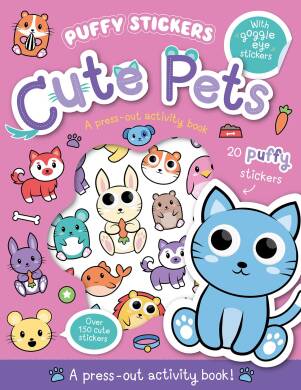 Puffy Sticker Cute Pets - 1