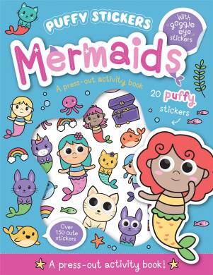 Puffy Sticker Mermaids - 1