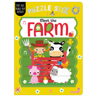 Puzzle Stix Puzzle Stix: Meet the Farm - Make Believe Ideas