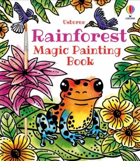 Rainforest Magic Painting Book - Usborne