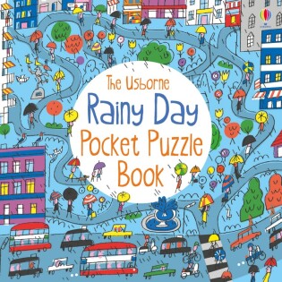 Rainy Day Pocket Puzzle Book - Usborne