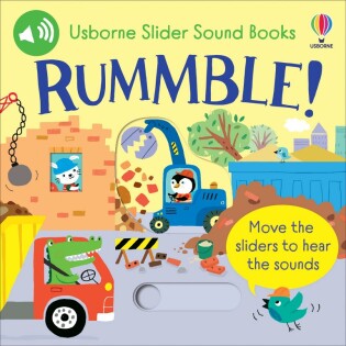 Slider Sound Books: Rummble! - Usborne