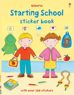 Starting School Sticker Book - Usborne