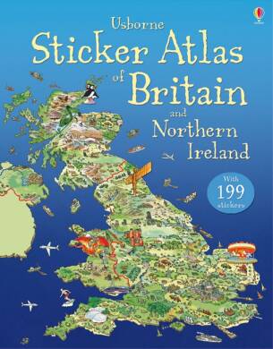 Sticker Atlas of Britain and Northern Ireland - 1