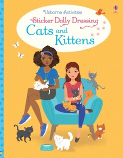 Sticker Dolly Dressing Cats and Kittens - Usborne