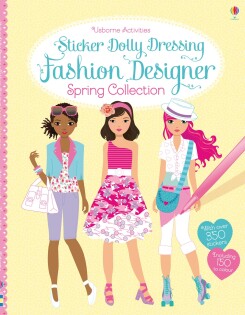 Sticker Dolly Dressing Fashion Designer Spring - Usborne