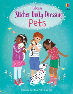 Sticker Dolly Dressing Pets - Usborne