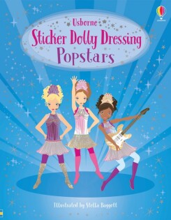 Sticker Dolly Dressing Popstars - Usborne