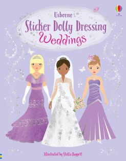 Sticker Dolly Dressing Weddings - Usborne