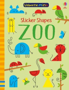 Sticker Shapes Zoo - Usborne