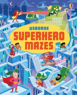 Superhero Mazes - Usborne