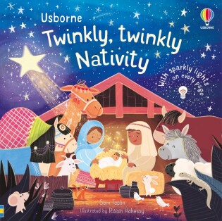 Twinkly Twinkly Nativity Book - Usborne