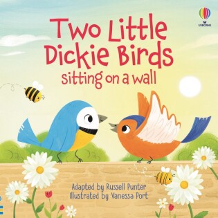 Two Little Dickie Birds sitting on a wall - Usborne