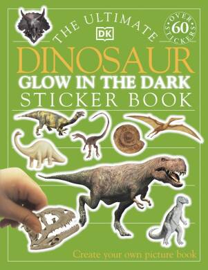 Ultimate Dinosaur Glow in the Dark Sticker Book - 1