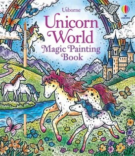 Unicorn World Magic Painting Book - Usborne