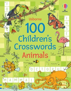 100 Children'S Crosswords Animals - Usborne