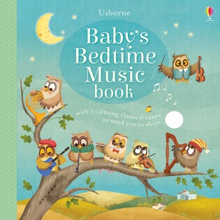 Sound Books - Baby's Bedtime Music Book - Usborne