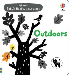 Baby'S B&W Books Outdoors - Usborne