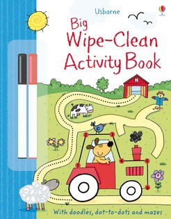 Big Wipe Clean Activity Book - Usborne