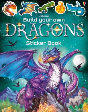 Build Your Own Dragons Sticker Book - 1