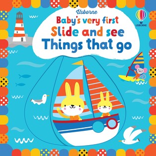 BVF Slide And See Things That Go - Usborne