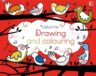 Drawing And Colouring Pad - Usborne