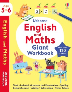 English And Maths Giant Workbook 5-6 - Usborne