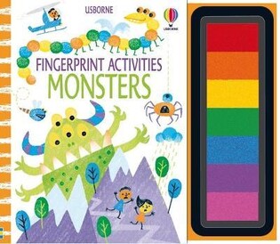 Fingerprint Activities Monsters - Usborne