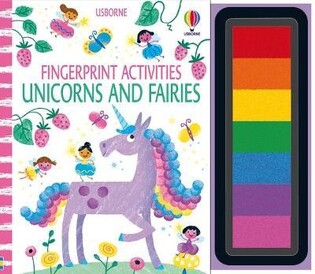 Fingerprint Activities - Unicorns and Fairies - Usborne