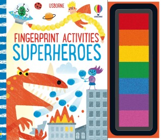 Fingerprint Acttivities - Superheroes - Usborne