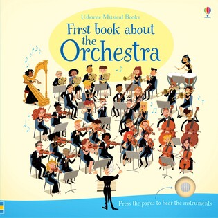 Sound Books - First Book About the Orchestra - Usborne