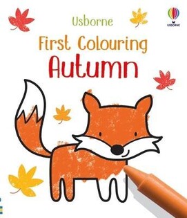 First Colouring Autumn - Usborne