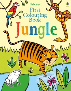 First Colouring Book Jungle - Usborne