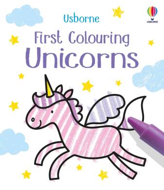 First Colouring Unicorns - 1