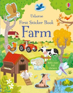 First Sticker Book Farm - Usborne