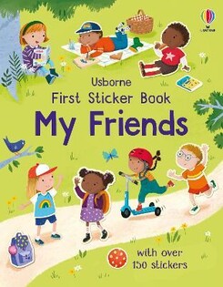 First Sticker Book My Friends - Usborne