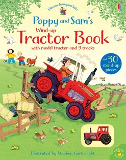 Fyt Poppy And Sam'S Wind-Up Tractor Book - 2