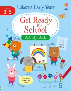 Get Ready For School Activity Book - Usborne