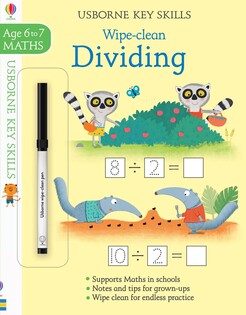 Key Skills Wipe Clean Dividing 6-7 - Usborne