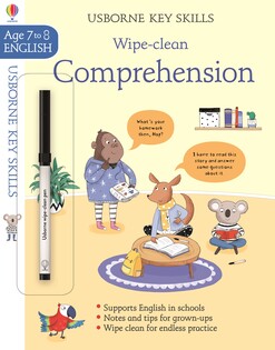 Key Skills Wipe-Clean Comprehension 7-8 - Usborne